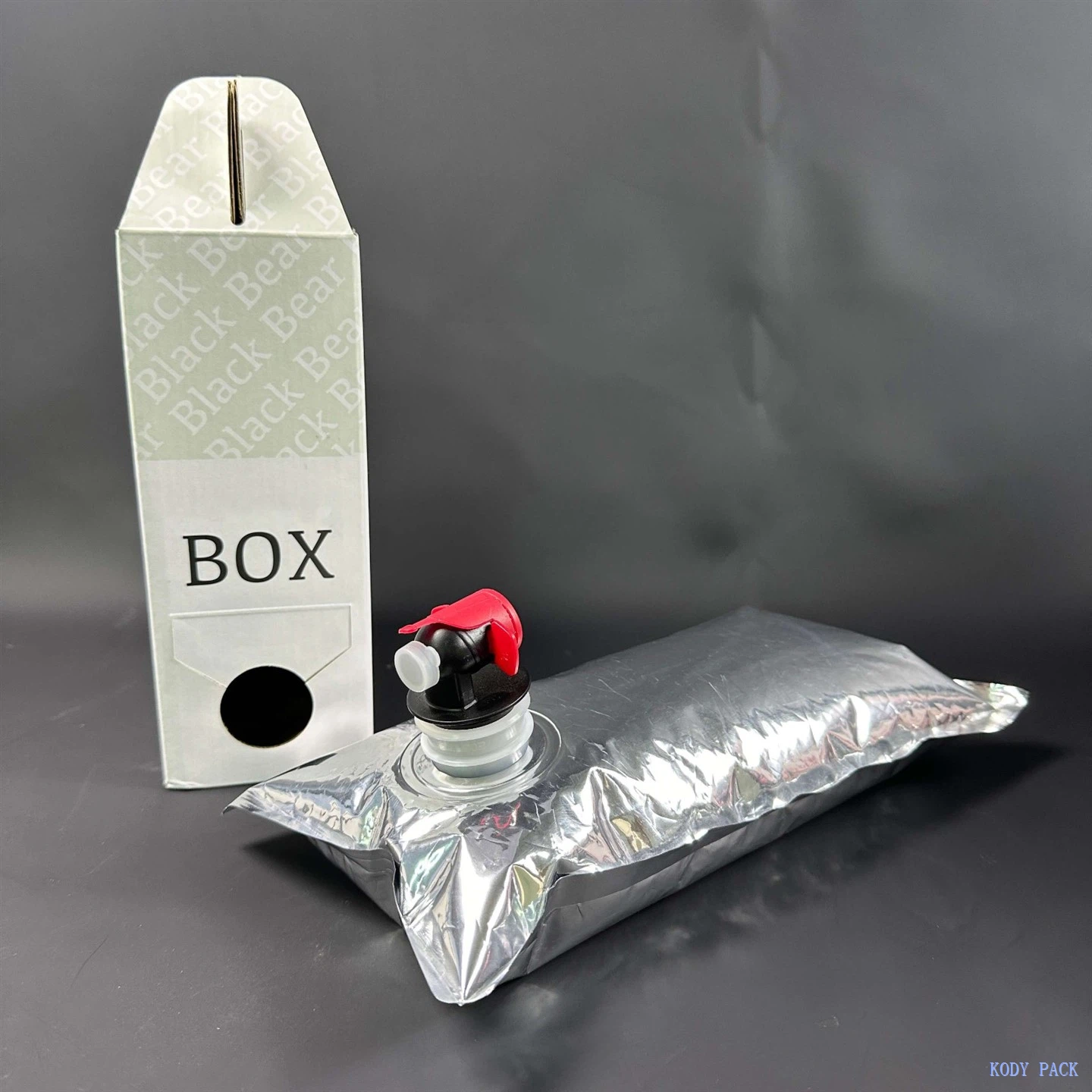 Aluminum Metalized Wine Bib Bag in Box Bags With Faucet For Drinks Coffee Milk Party Outdoor Use