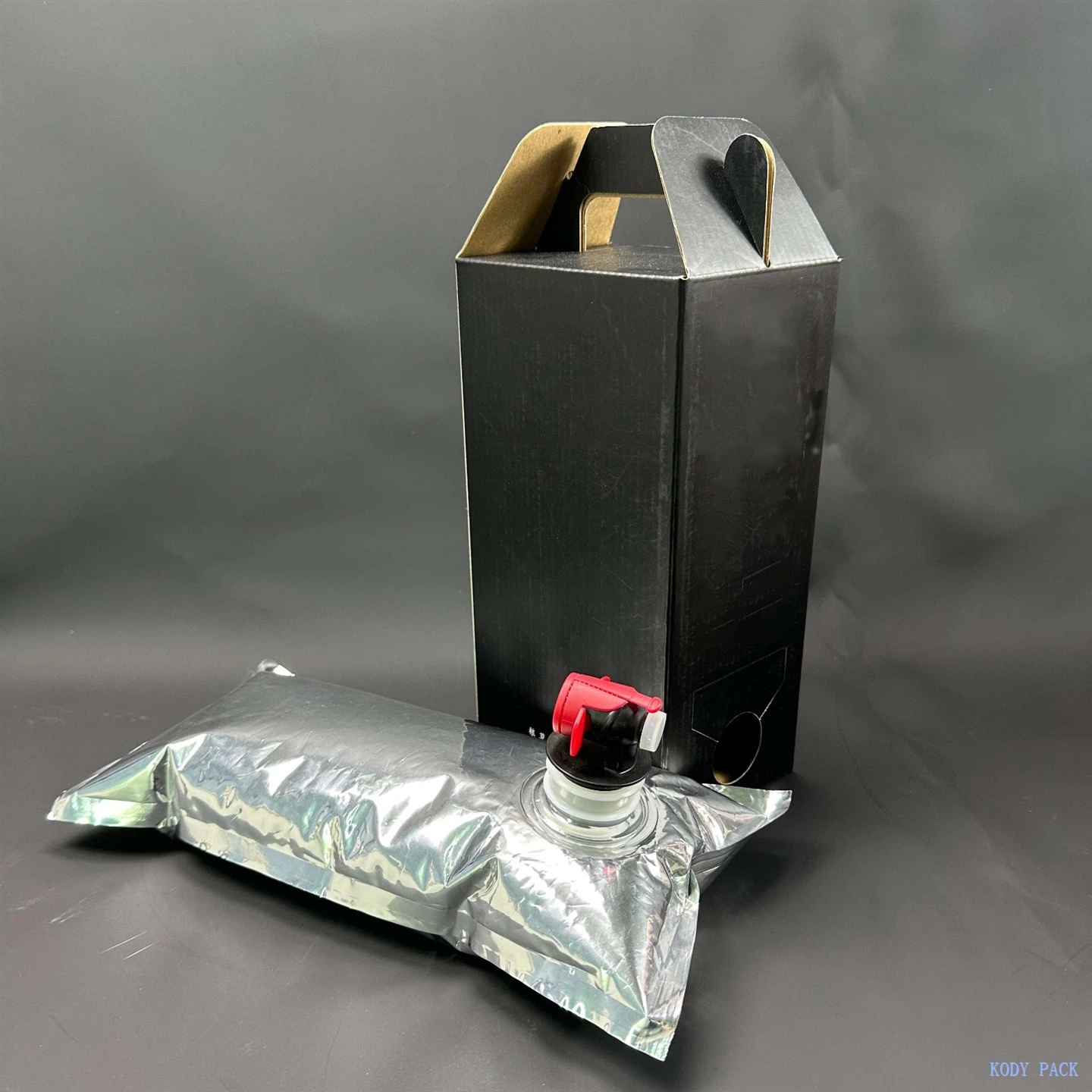 Aluminum Metalized Wine Bib Bag in Box Bags With Faucet For Drinks Coffee Milk Party Outdoor Use